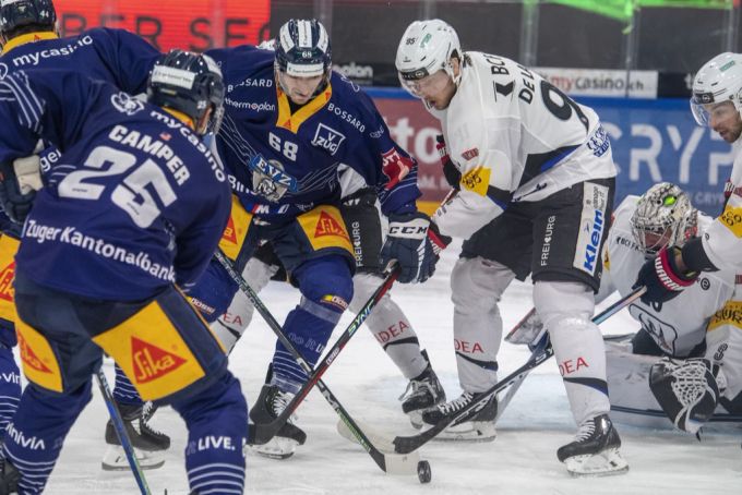 Meister EVZ und Fribourg-Gottéron kämpfen im Fernduell um den letzten Playoff-Platz. National League