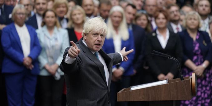 Boris Johnson soll von Wladimir Putin persönlich bedroht worden sein. Boris Johnson