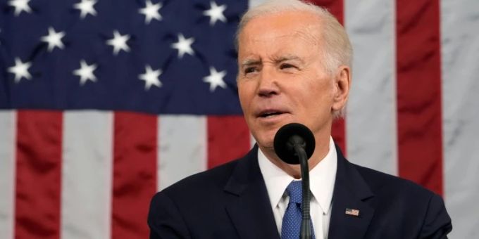 Joe Biden bei seiner Rede zur Lage der Nation Joe Biden