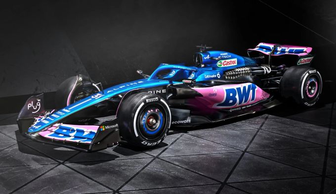 Alpine will mit dem A523 regelmässig um die Podestplätze kämpfen. Alpine A523 Formel 1