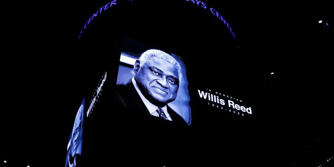 Starb im Alter von 80 Jahren: Willis Reed. Starb im Alter von 80 Jahren: Willis Reed.