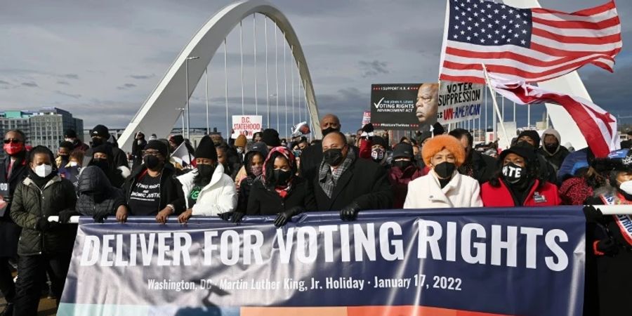 Demonstration in Washington