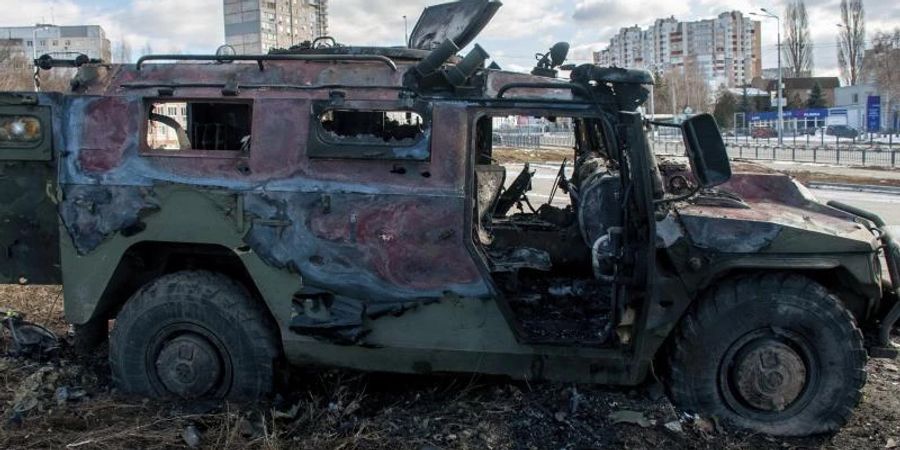 In der zweitgrössten ukrainischen Stadt Charkiw soll es Tote und Verletzte geben. Foto: Marienko Andrew/AP/dpa