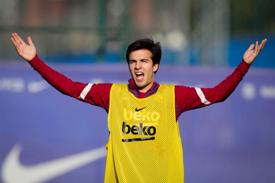 Riqui Puig beim Training.