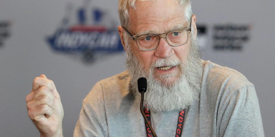 David Letterman feiert seinen 75. Geburtstag.