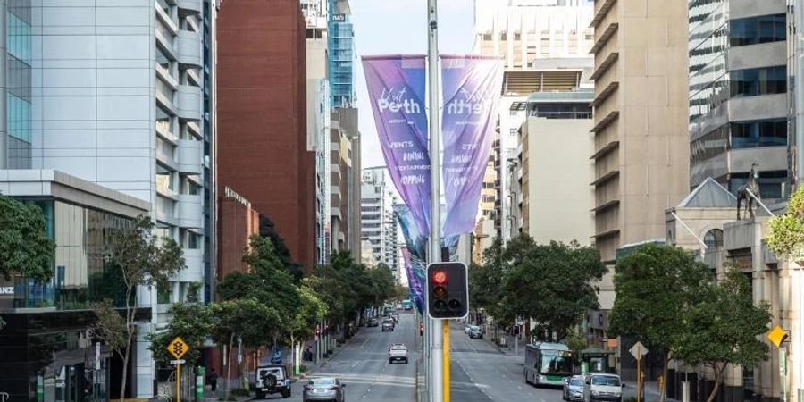 Länger als andere Landesteile hat sich der Westen Australiens mit der Metropole Perth abgeschottet. Doch nun sind auch hier wieder Besucher willkommen. Foto: Richard Wainwright/AAP/dpa