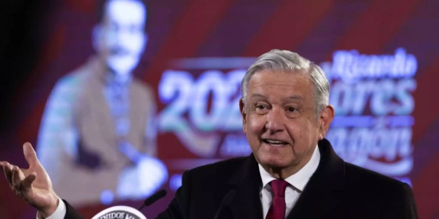 Mexikos Staatschef Andrés Manuel López Obrador