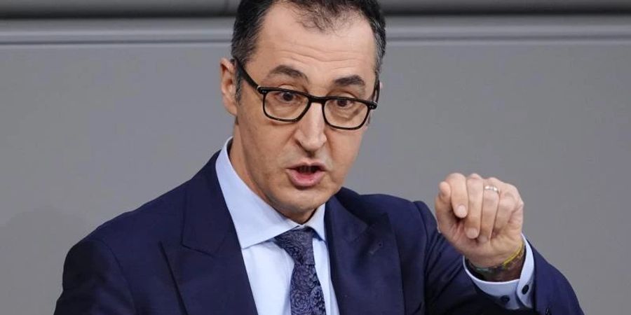 Der Bundesminister für Ernährung und Landwirtschaft Cem Özdemir im Bundestag. Foto: Kay Nietfeld/dpa