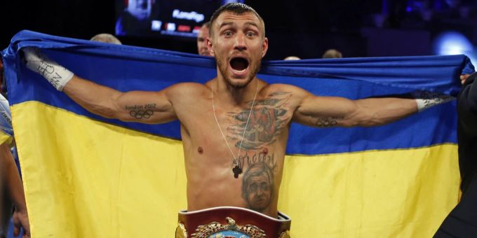 Vasiliy Lomachenko kämpft normalerweise im Boxring – nun steht er gegen Russland an der Front. Vasiliy Lomachenko Ukraine Krieg