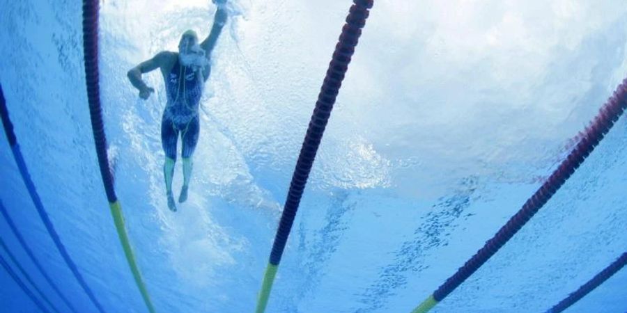 Die Schwimm-WM im japanischen Fukuoka ist erneut um ein weiteres Jahr verschoben worden. Foto: epa Keystone Patrick B. Kraemer/dpa