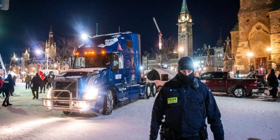 Polizeieinsatz in Ottawa