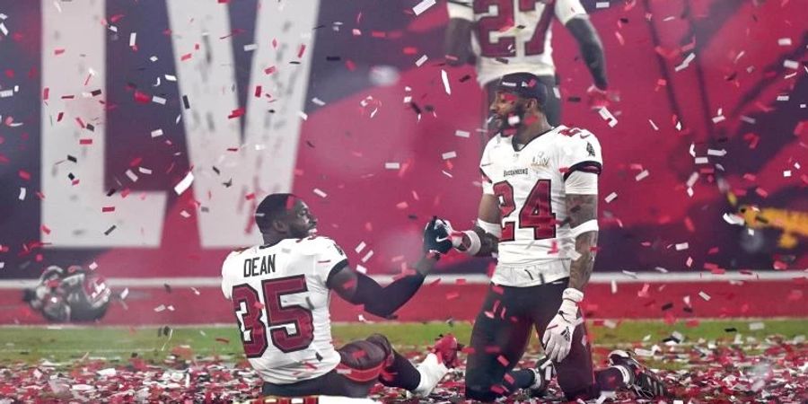 2021 wurden die Tampa Bay Buccaneers Super-Bowl-Champion. Foto: Mark Humphrey/AP/dpa