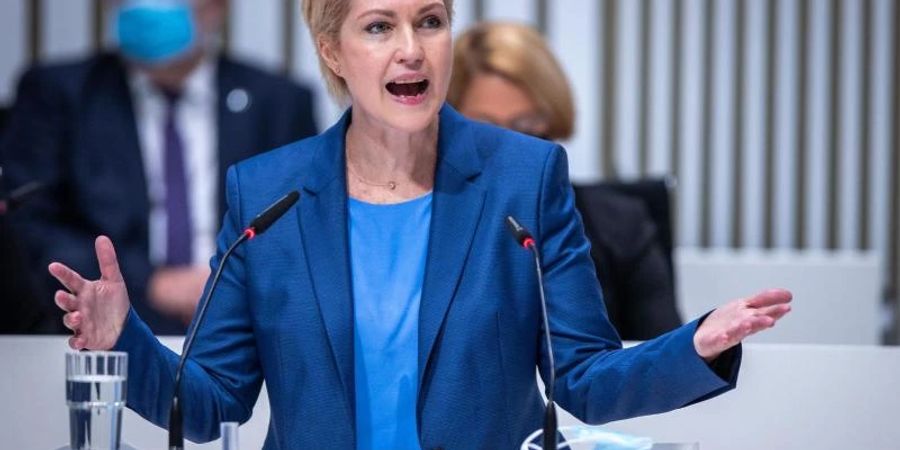 Manuela Schwesig (SPD), die Ministerpräsidentin von Mecklenburg-Vorpommern. Foto: Jens Büttner/dpa-Zentralbild/dpa/Archivbild