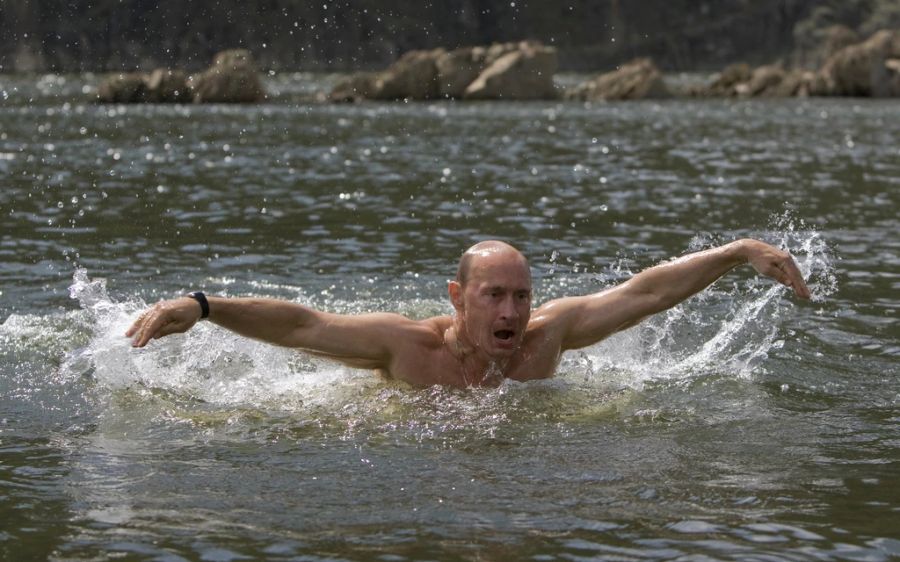 2009 war Wladimir Putin noch bei bester Gesundheit.