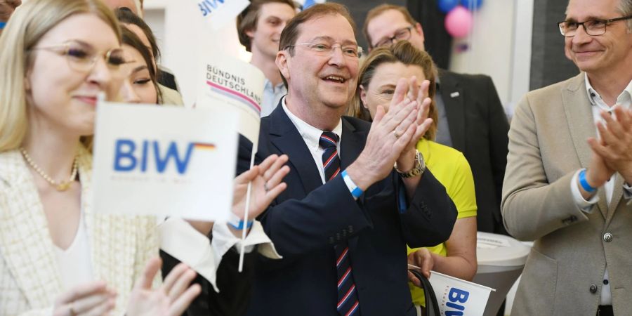 Piet Leidreiter (M) ist Spitzenkandidat der Bürger in Wut.