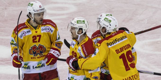 Der EHC Biel spielt in der CHL unter anderem gegen den Titelverteidiger aus Tampere. biel