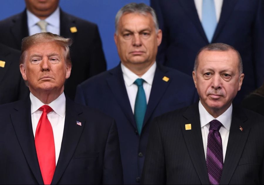 Trump Orbán Erdogan Nato