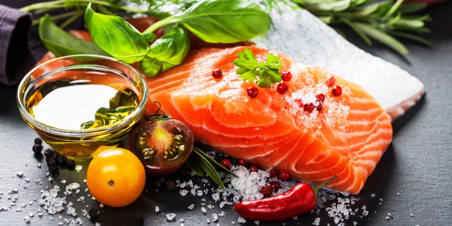 Fisch und gesunde Lebensmittel
