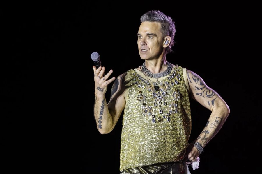 Sänger und Frauenschwarm Robbie Williams ebenso.