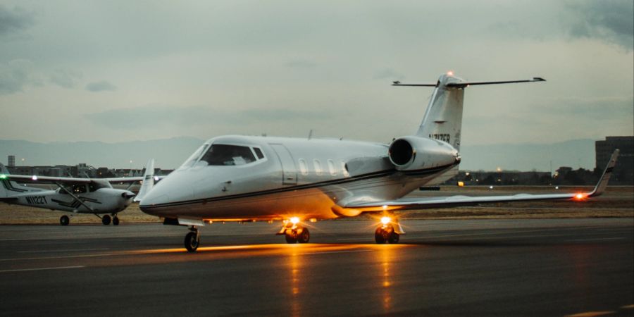 Privatjet Flughafen Start