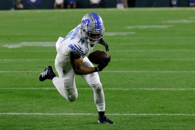 Die Detroit Lions mit Amon-Ra St. Brown zeigen einen starken Saisonstart. NFL
