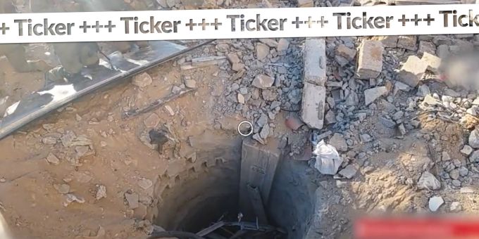 55 Meter lang - Israels Armee entdeckt Hamas-Tunnel unter Gaza-Spital