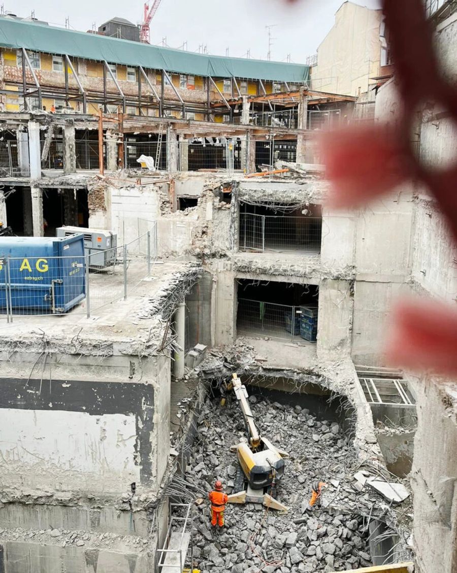 basel Globus Warenhaus Wiedereröffnung