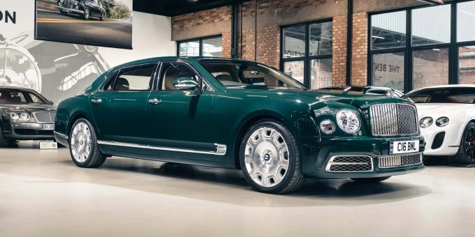 Eine Legende in Barnato-Grün: Der Bentley Mulsanne – einst von Königin Elizabeth II. Bentley Mulsanne
