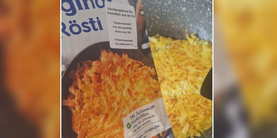 Rösti Hero Schweizer Kartoffeln