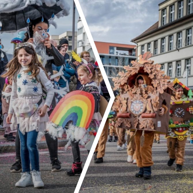 Fasnacht Aargau Kinder gestrichen