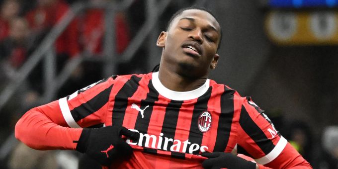 Rafael Leao ist mit Milan in der Champions League ausgeschieden. Champions League