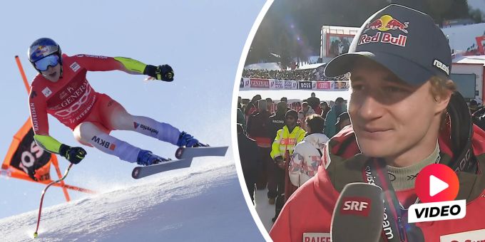 Hahnenkamm-Premiere - Odermatt: «Die vielen Stürze nehmen die Euphorie»