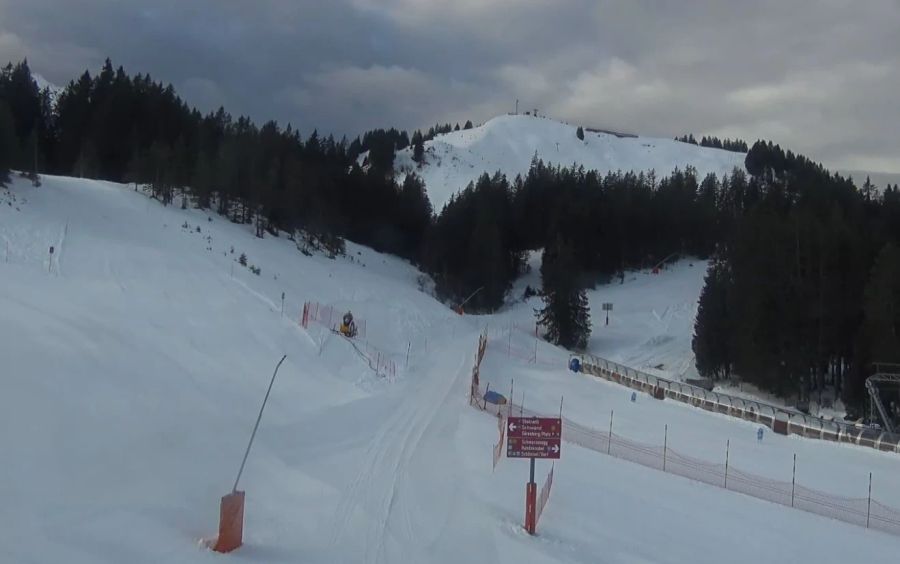 Auch in Sörenberg LU läuft der Skibetrieb schon.