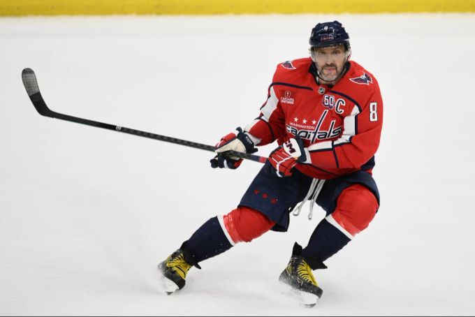 Owetschkin ist Gretzky in der NHL auf den Fersen. NHL