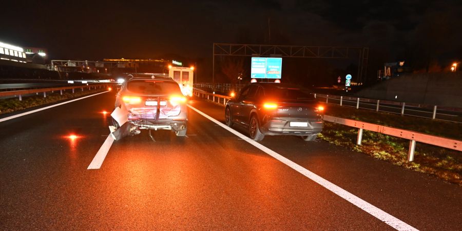 Auffahrkollision auf A1.