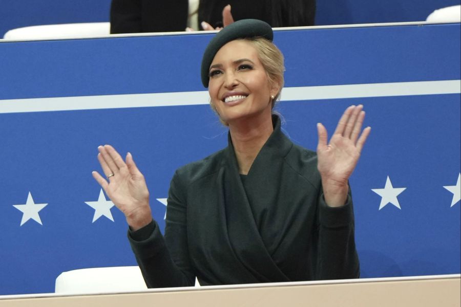 Ivanka Trump bei der Amtseinführung ihres Vaters.