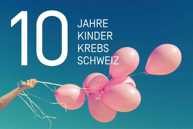 Kinderkrebs Schweiz feiert Jubiläum. Kinderkrebs Schweiz