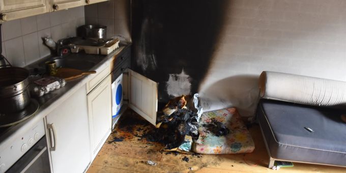 Thusis GR - Wohnungsbrand – Zwei Personen verletzt