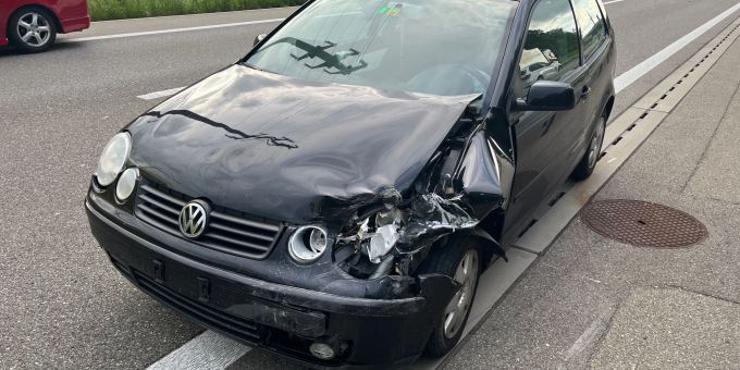 Fahrer verletzt - Stau auf der A1 bei Sirnach TG nach Auffahrkollision