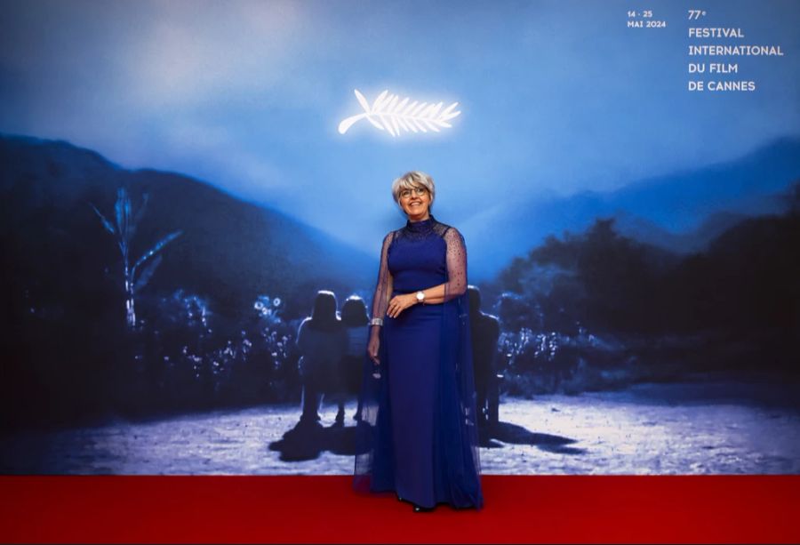 Die Bundesrätin schritt vor der Premiere von «Megalopolis» über den Roten Teppich.