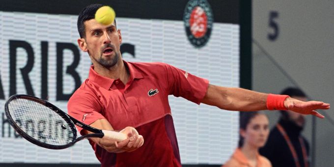 Novak Djokovic reiste mit gedämpften Erwartungen nach Paris. Novak Djokovic