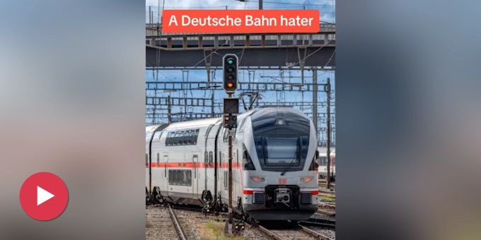 «Kopfschütteln» - SBB nennt sich selbst Deutsche-Bahn-Hater – Kritik