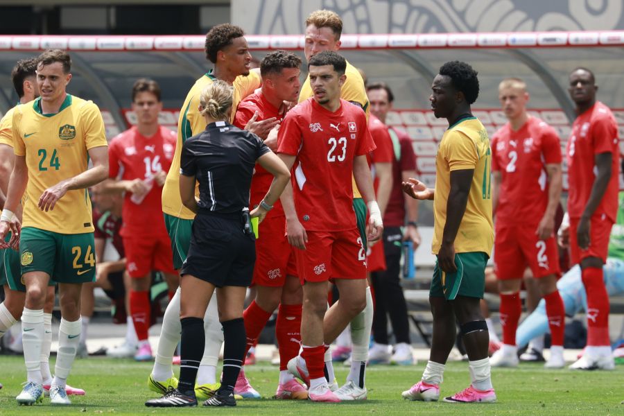 Aufarbeitung nötig: Das magere 1:1 gegen Australien – die spielerische Generalprobe exakt eine Woche vor dem WM-Auftakt – sorgte intern für Diskussionen und gibt dem Team noch einiges zu besprechen.