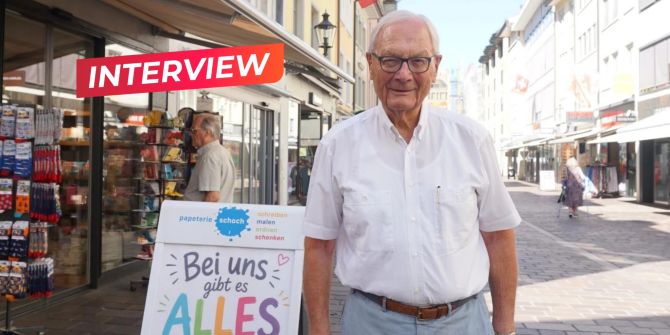 Urs Schoch setzte sich vor 50 Jahren für die Ausebnung der Untertor- Gasse ein. - pd