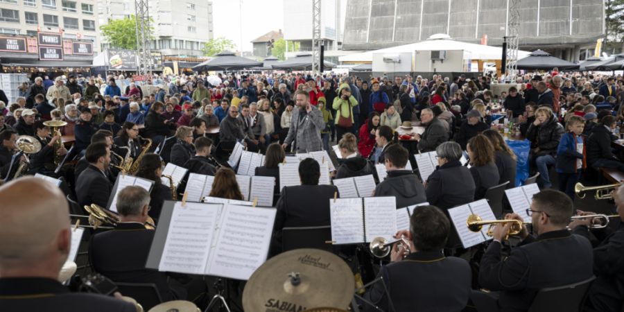 Das Eidgenössische Musikfest in Biel verband Musikfreunde aus allen Landesteilen.