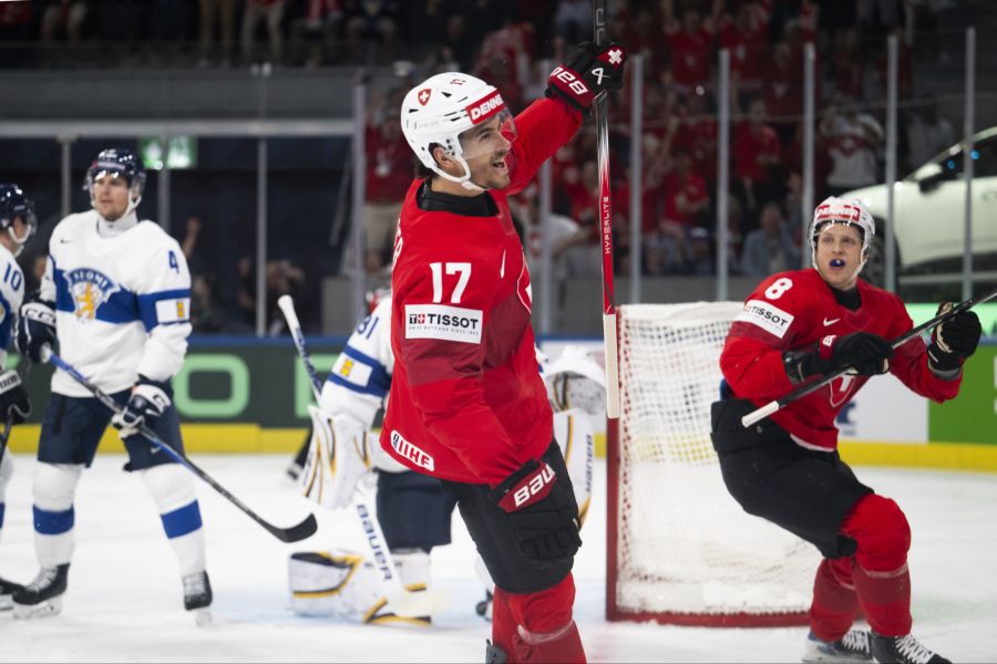 Schweiz Finnland Eishockey-WM