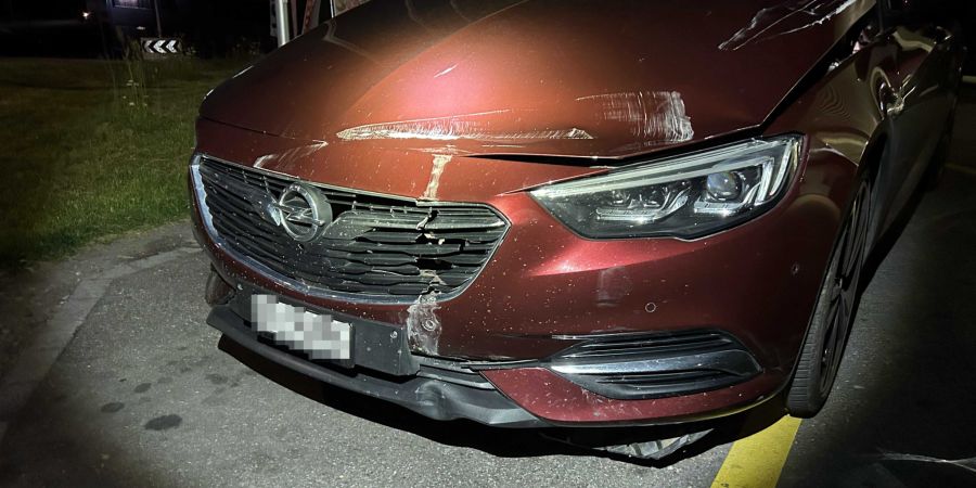 Unfall Autobahnausfahrt Mägenwil