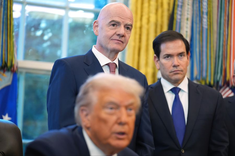 Gianni Infantino Trump Rubio