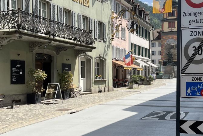 Begegnungszone Altdorf