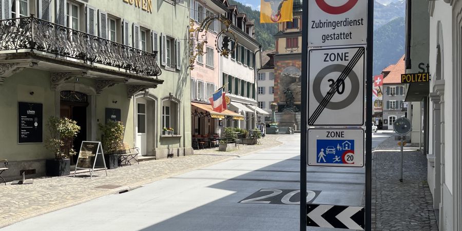 Begegnungszone Altdorf
